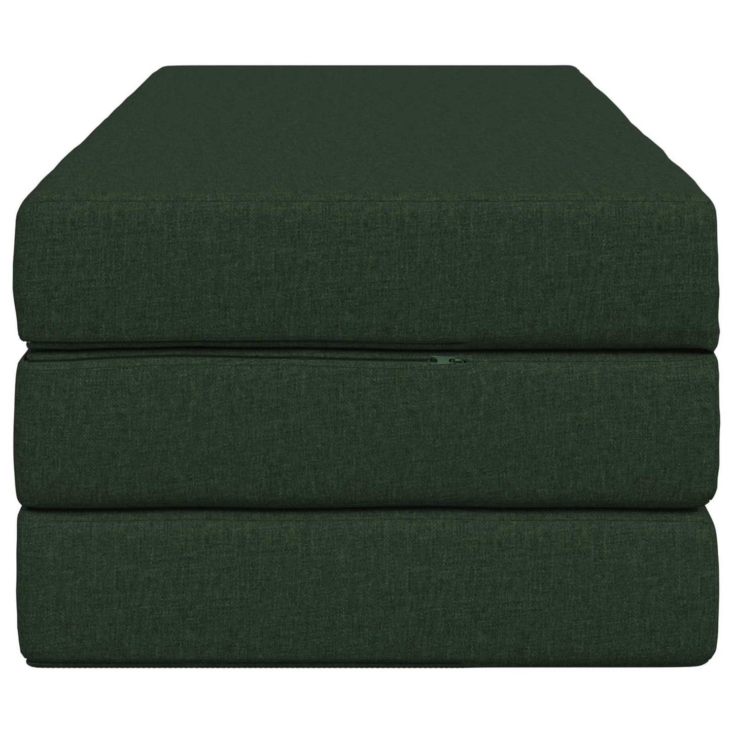 vidaXL Κρεβάτι Καναπέ Αναδιπλούμενο 160 x 67 x 45 cm Σκούρο Πράσινο