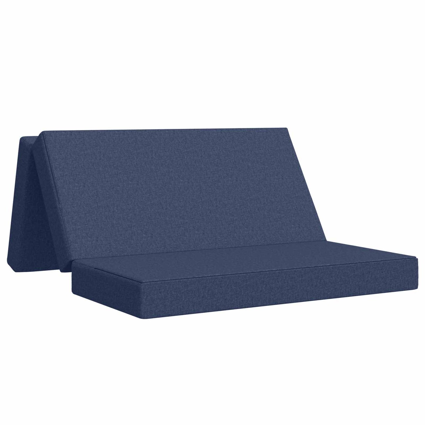vidaXL Κρεβάτι Καναπέ Αναδιπλούμενο 160 x 67 x 45 cm Μπλε