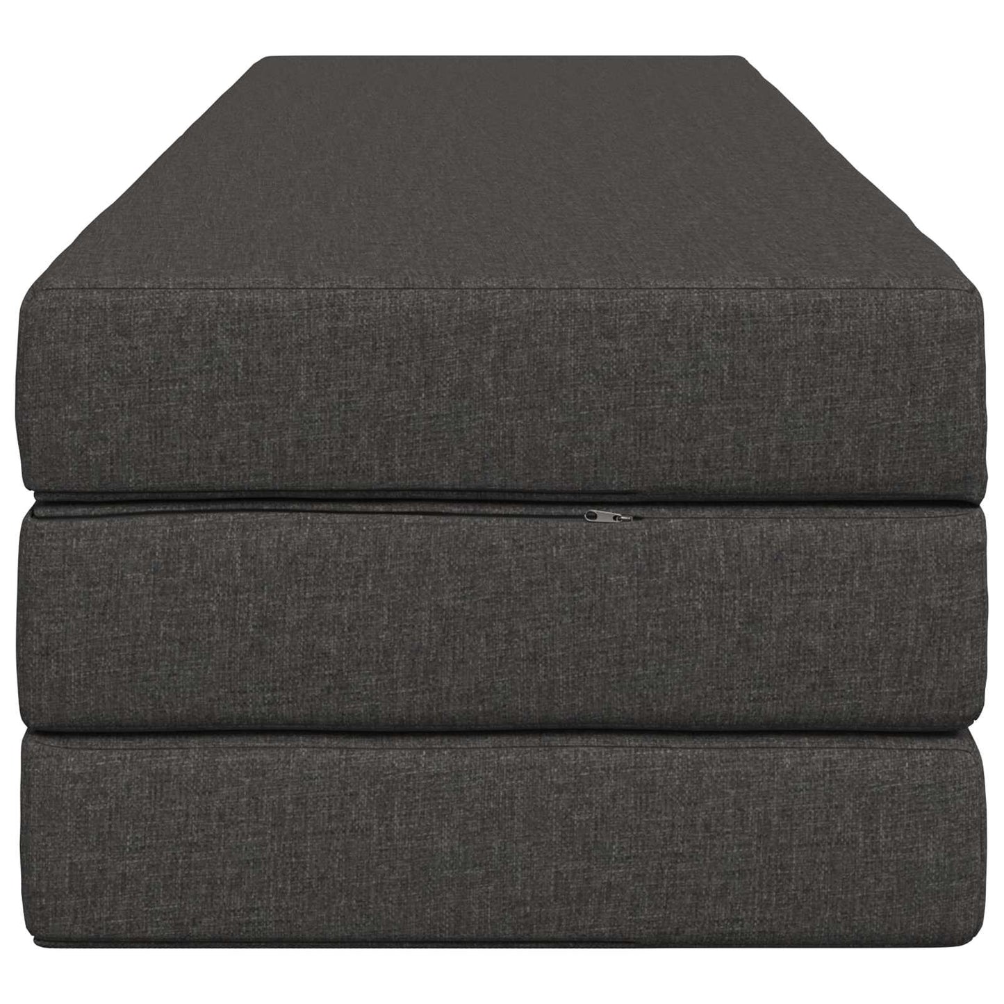 vidaXL Κρεβάτι Καναπέ Αναδιπλούμενο 200 x 180 x 15 cm Σκούρο Γκρι