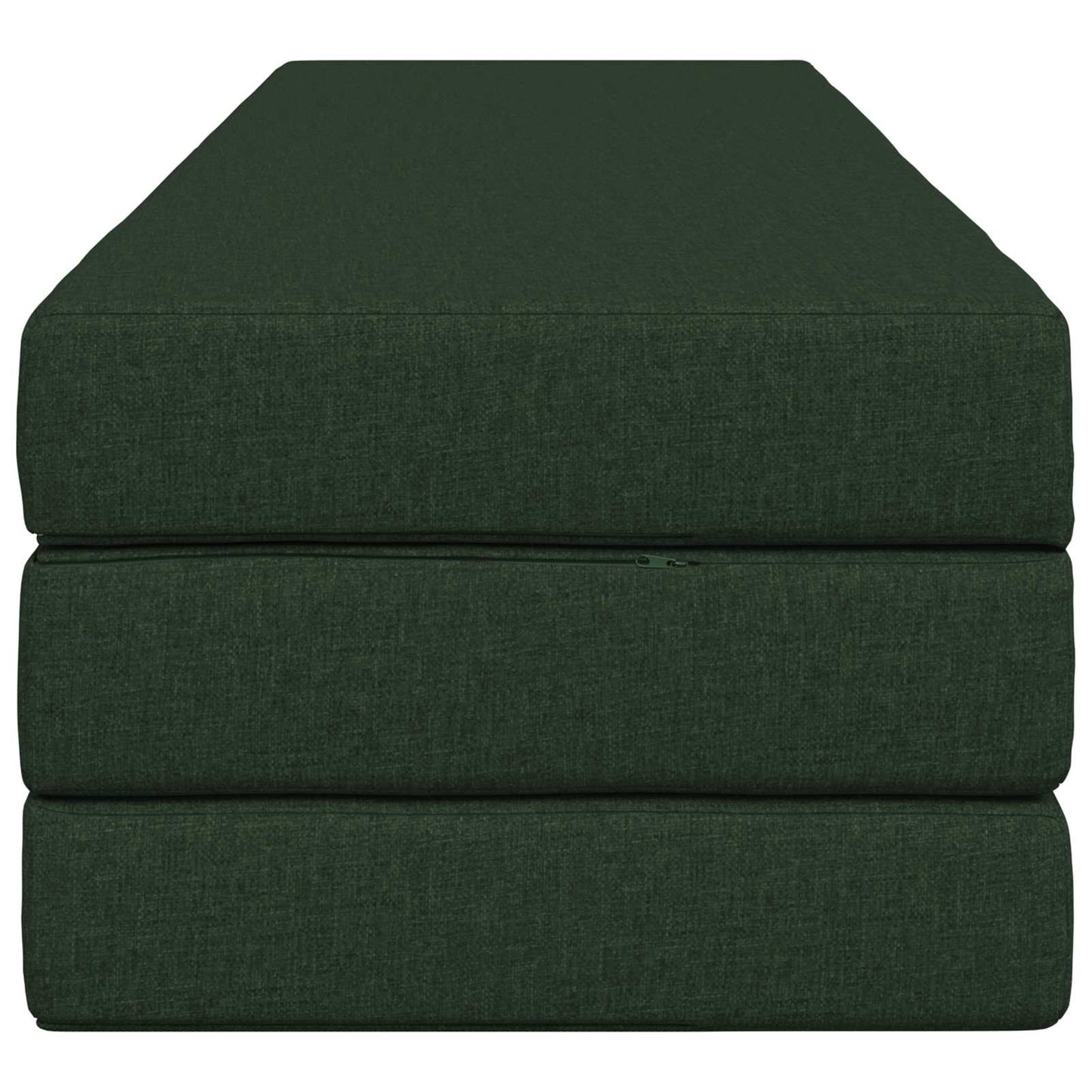 vidaXL Κρεβάτι Καναπέ Αναδιπλούμενο 180 x 67 x 45 cm Σκούρο Πράσινο