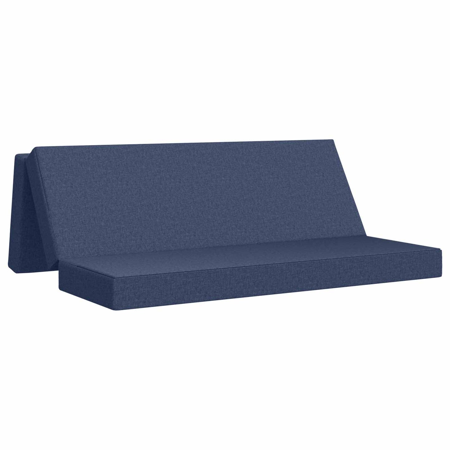 vidaXL Κρεβάτι Καναπέ Αναδιπλούμενο 180 x 67 x 45 cm Μπλε