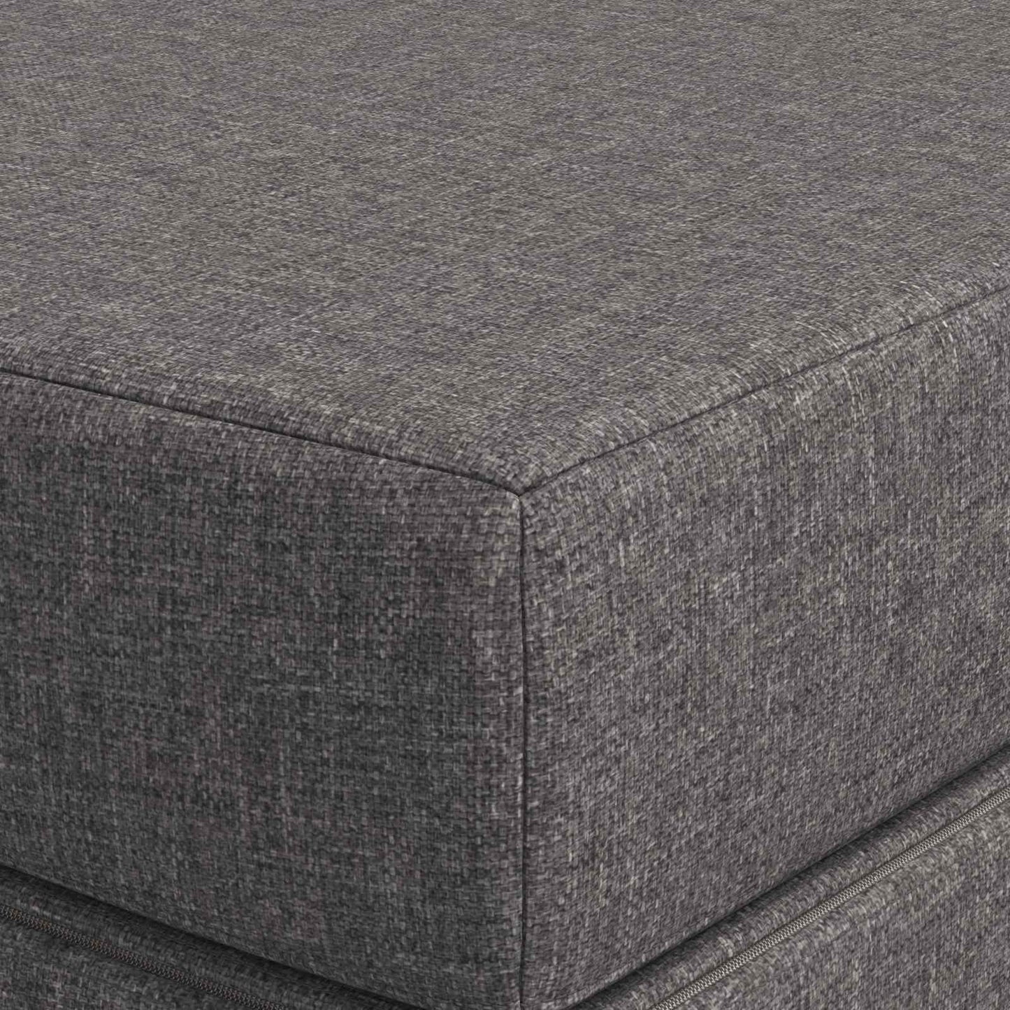 vidaXL Κρεβάτι Καναπέ Αναδιπλούμενο 200 x 200 x 15 cm Ανοιχτό γκρι
