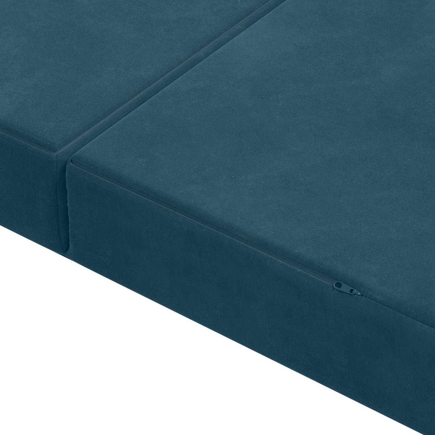 vidaXL Κρεβάτι Καναπέ Αναδιπλούμενο 200 x 67 x 45 εκ Μπλε