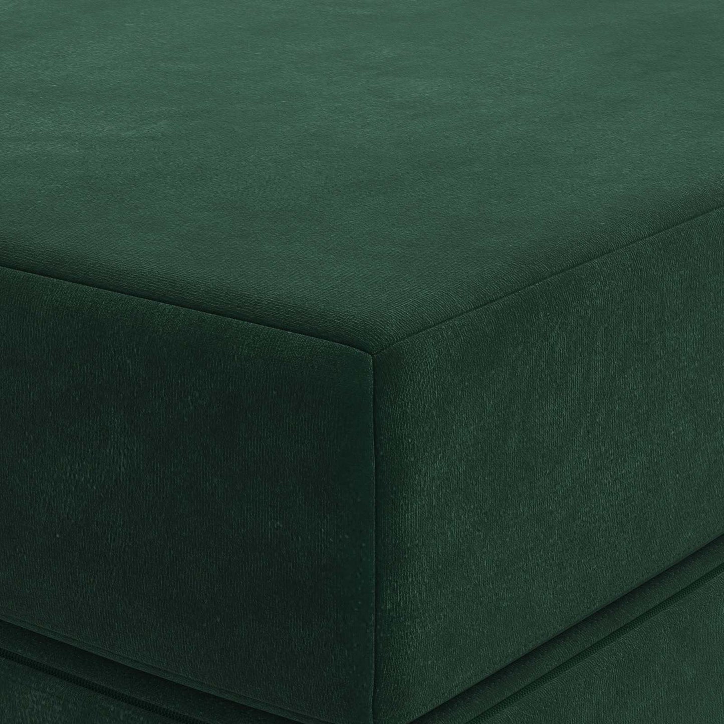 vidaXL Κρεβάτι Καναπέ Αναδιπλούμενο 200 x 67 x 45 εκ Σκούρο Πράσινο