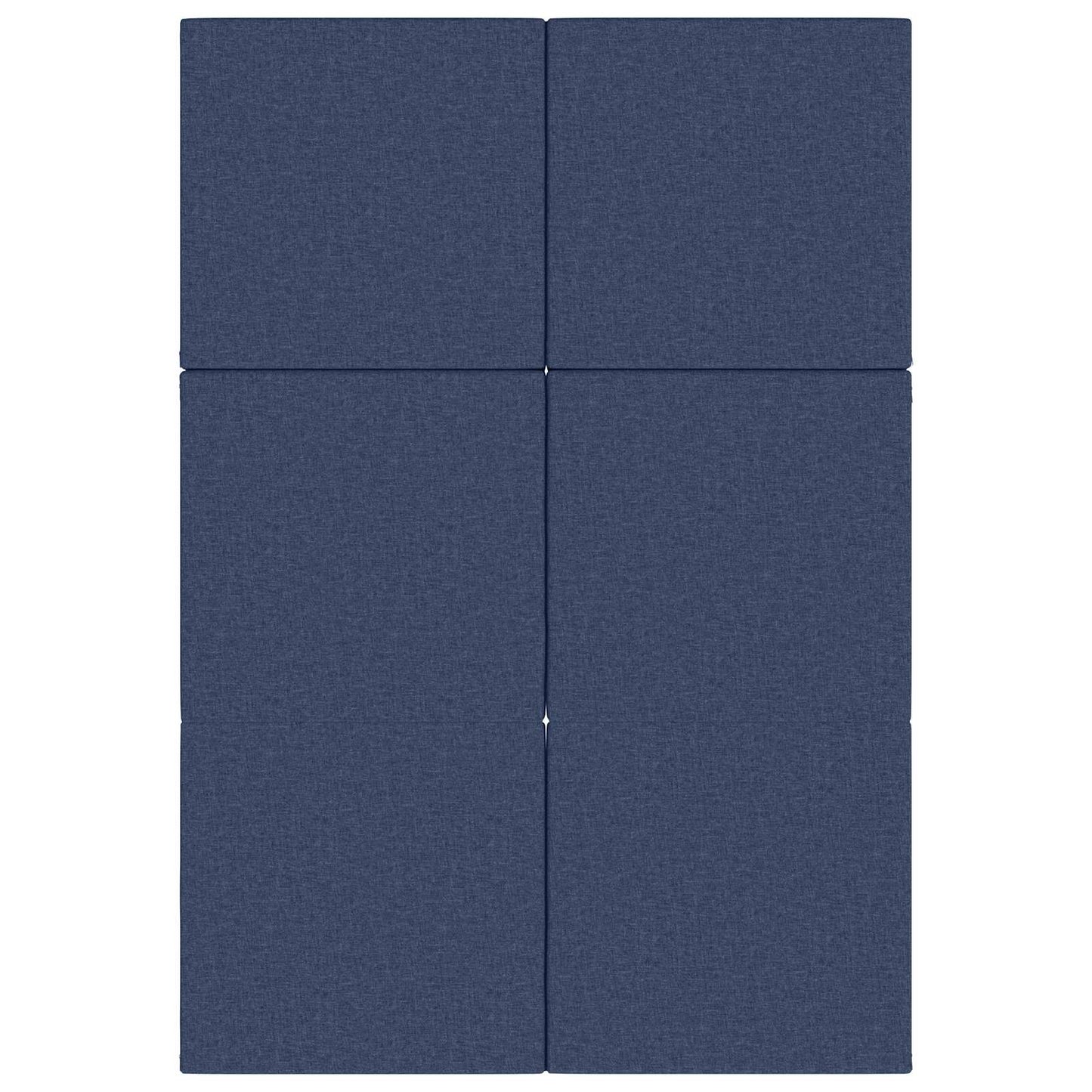 vidaXL Κρεβάτι Καναπέ Αναδιπλούμενο 140 x 67 x 15 εκ. Μπλε