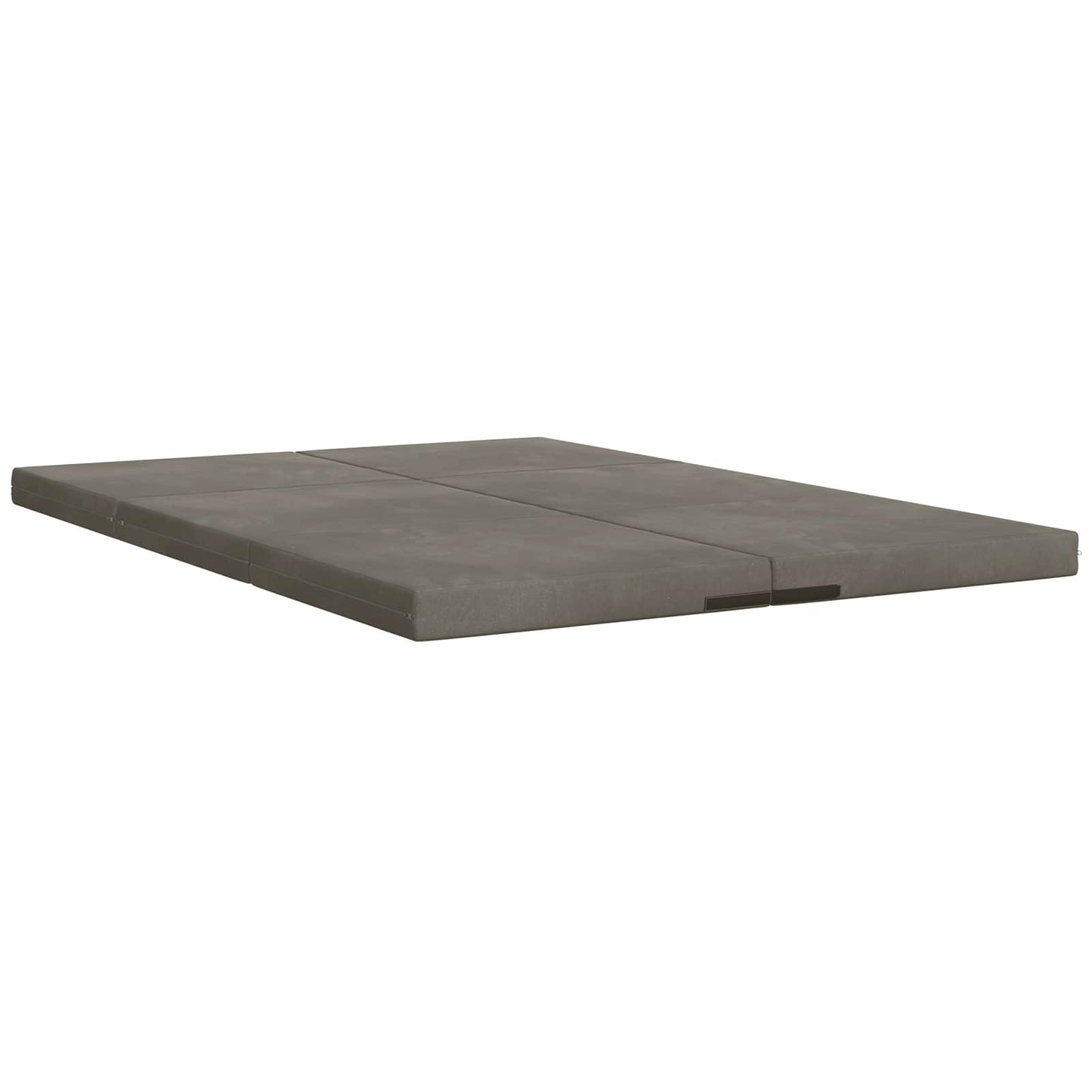 vidaXL Κρεβάτι Καναπέ Αναδιπλούμενο 140 x 67 x 15 εκ. Ανοιχτό γκρι