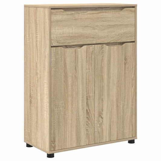vidaXL Ντουλάπι Μπάνιου με συρτάρι Δρύς Sonoma 72,5 x 36,5 x 100 εκ