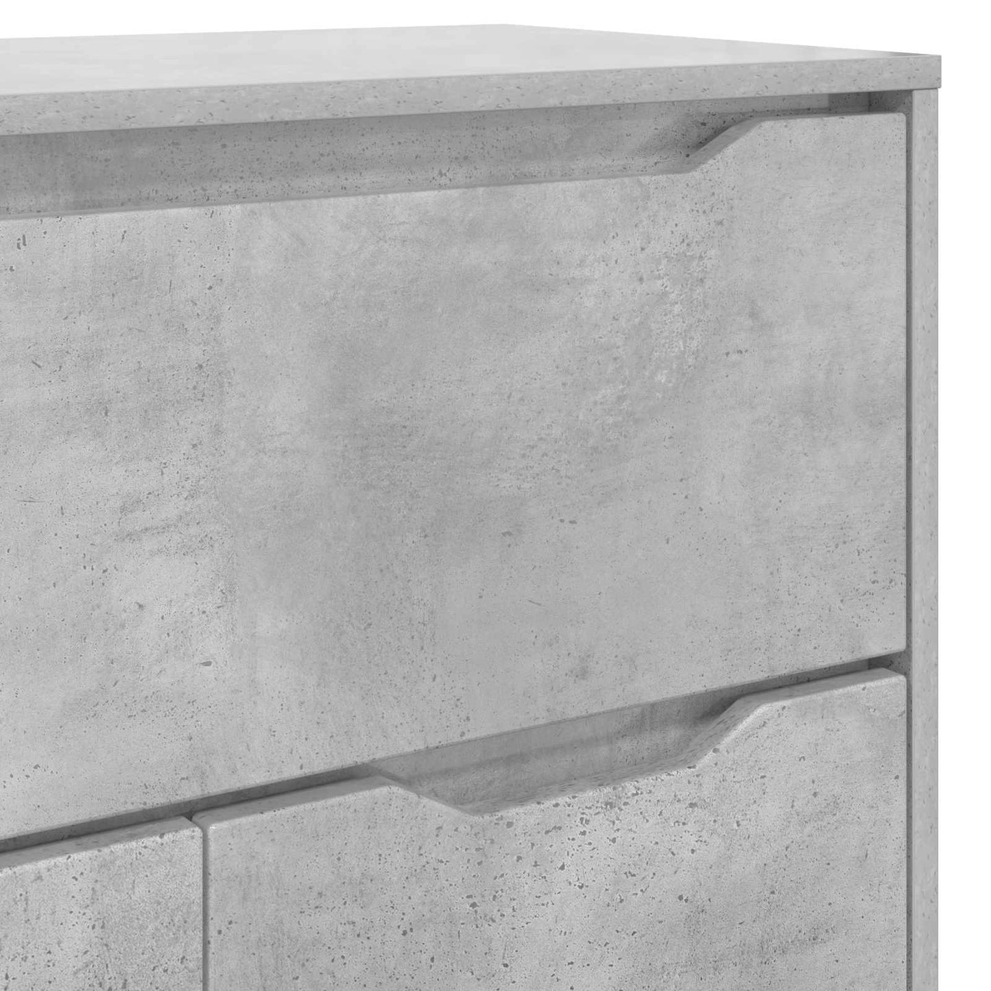 vidaXL Ντουλάπι Μπάνιου Σκυρόδεμα Γκρι 72,5 x 36,5 x 100 εκ