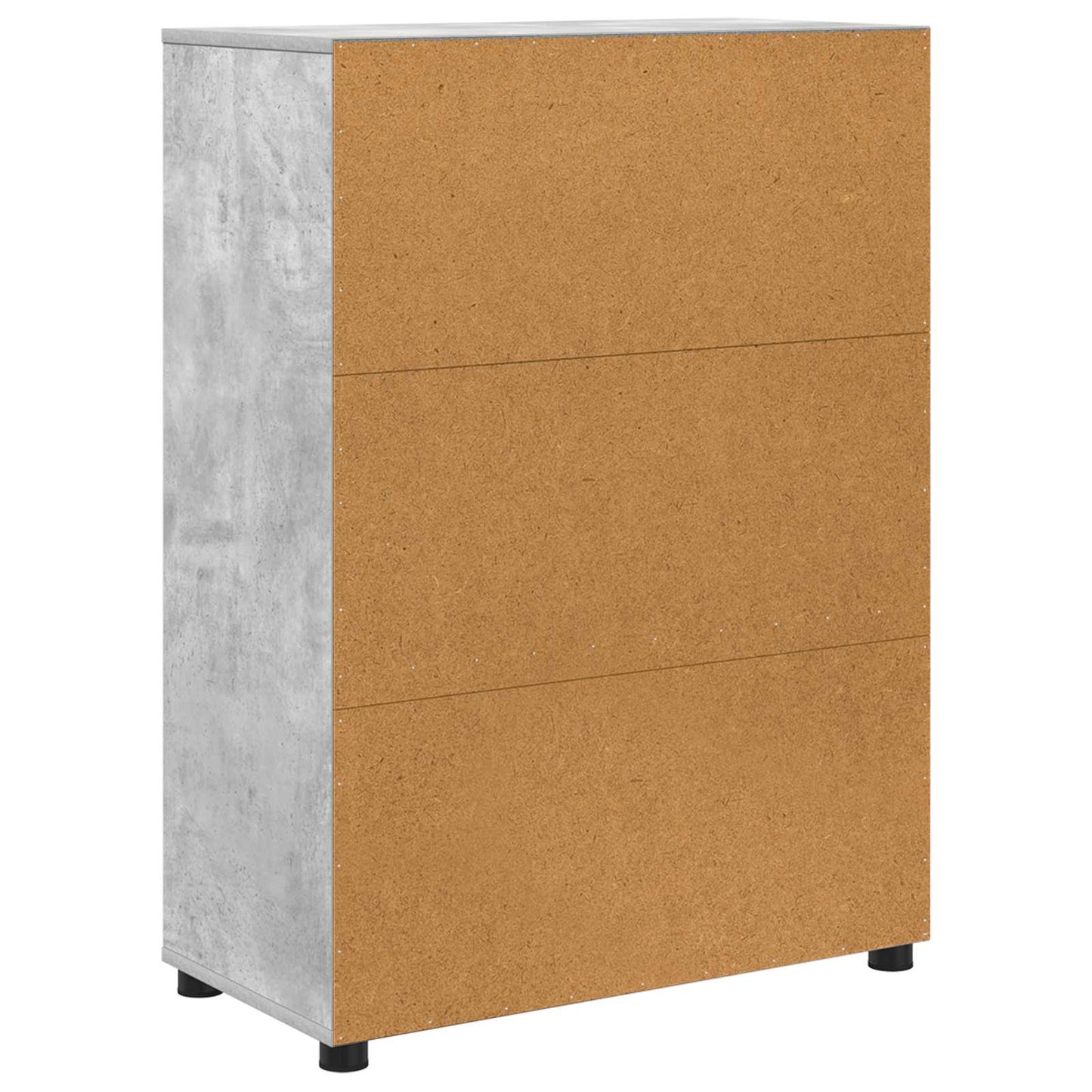 vidaXL Ντουλάπι Μπάνιου Σκυρόδεμα Γκρι 72,5 x 36,5 x 100 εκ