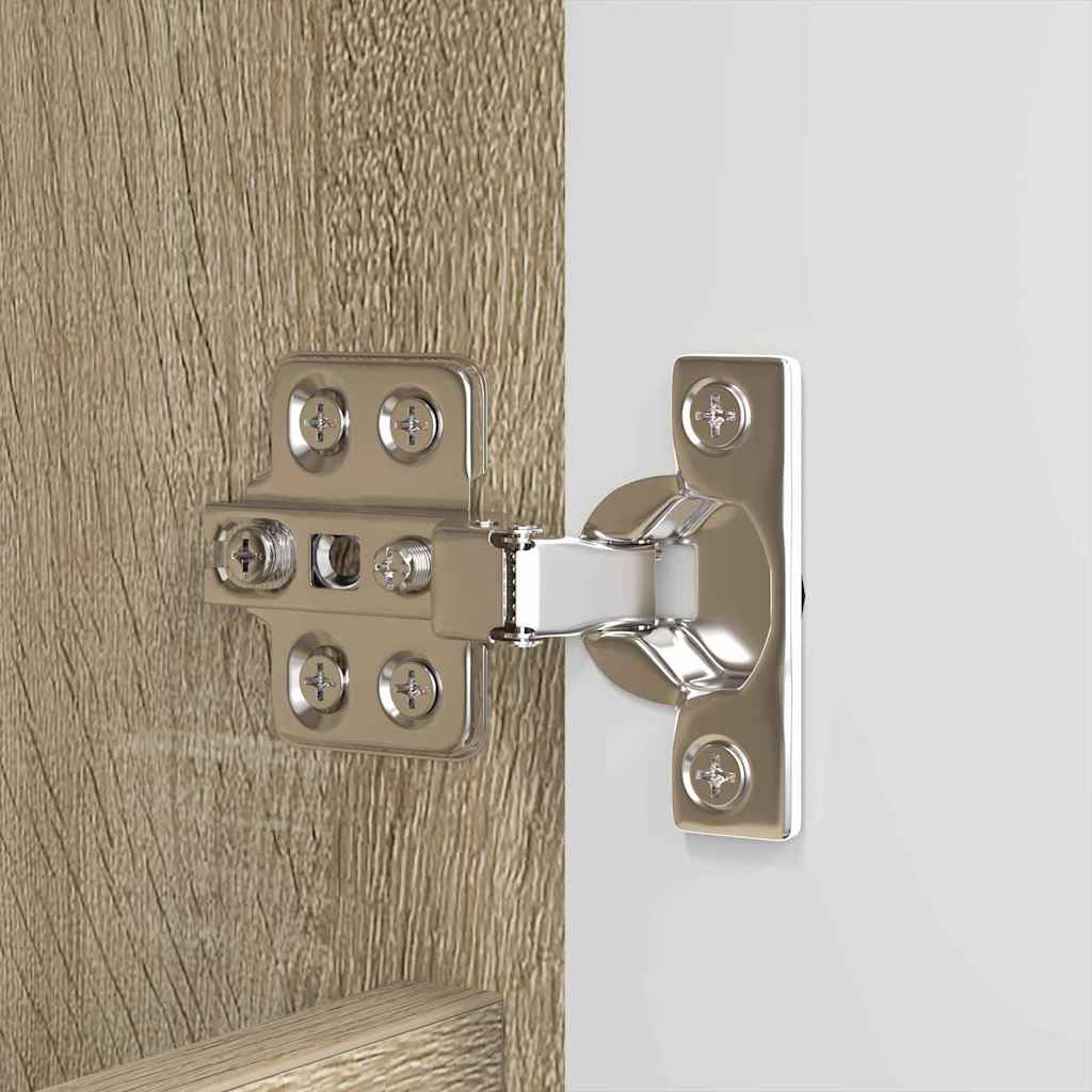 vidaXL Καθρέφτης Ντουλάπα Μπάνιου με ράφι Δρύς Sonoma 60 x 20 x 60 cm