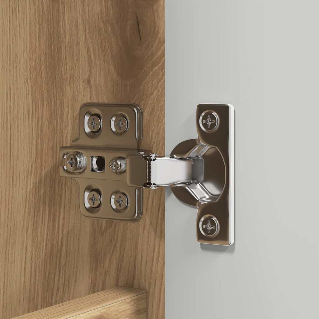 vidaXL Καθρέφτης Ντουλάπα Μπάνιου με ράφι Artisan Oak 60 x 20 x 60 cm