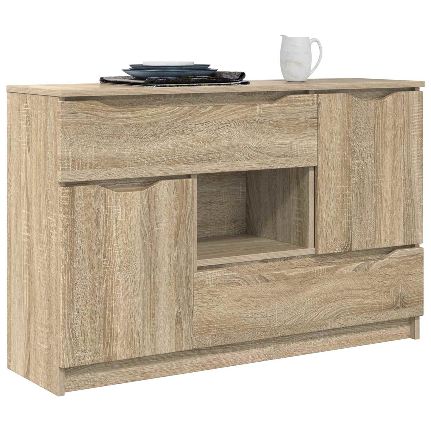vidaXL Πλαϊνό γραφείο Δρύς Sonoma 100 x 30 x 65,6 Επεξεργασμένο ξύλο