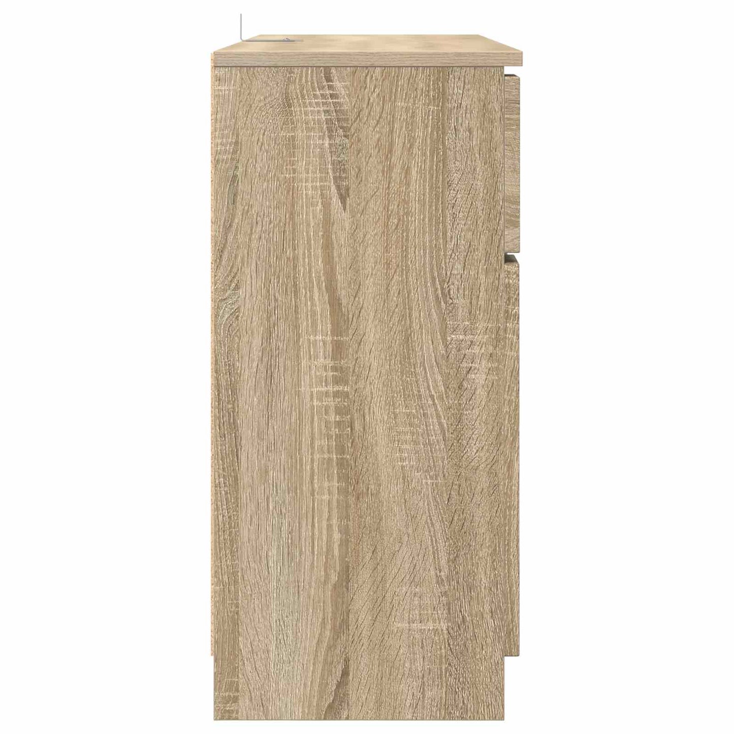 vidaXL Πλαϊνό γραφείο Δρύς Sonoma 100 x 30 x 65,6 Επεξεργασμένο ξύλο