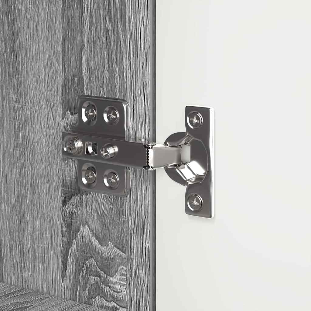 vidaXL Πλαϊνό γραφείο Γκρίζο Σονομα 100 x 30 x 65,6 Επεξεργασμένο ξύλο