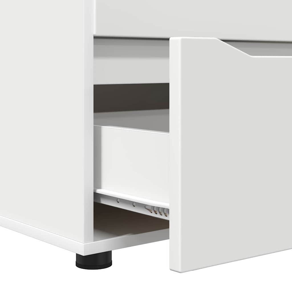 vidaXL Ντουλάπι αποθήκευσης Λευκό 60 x 48 x 57 εκ Επεξεργασμένο ξύλο