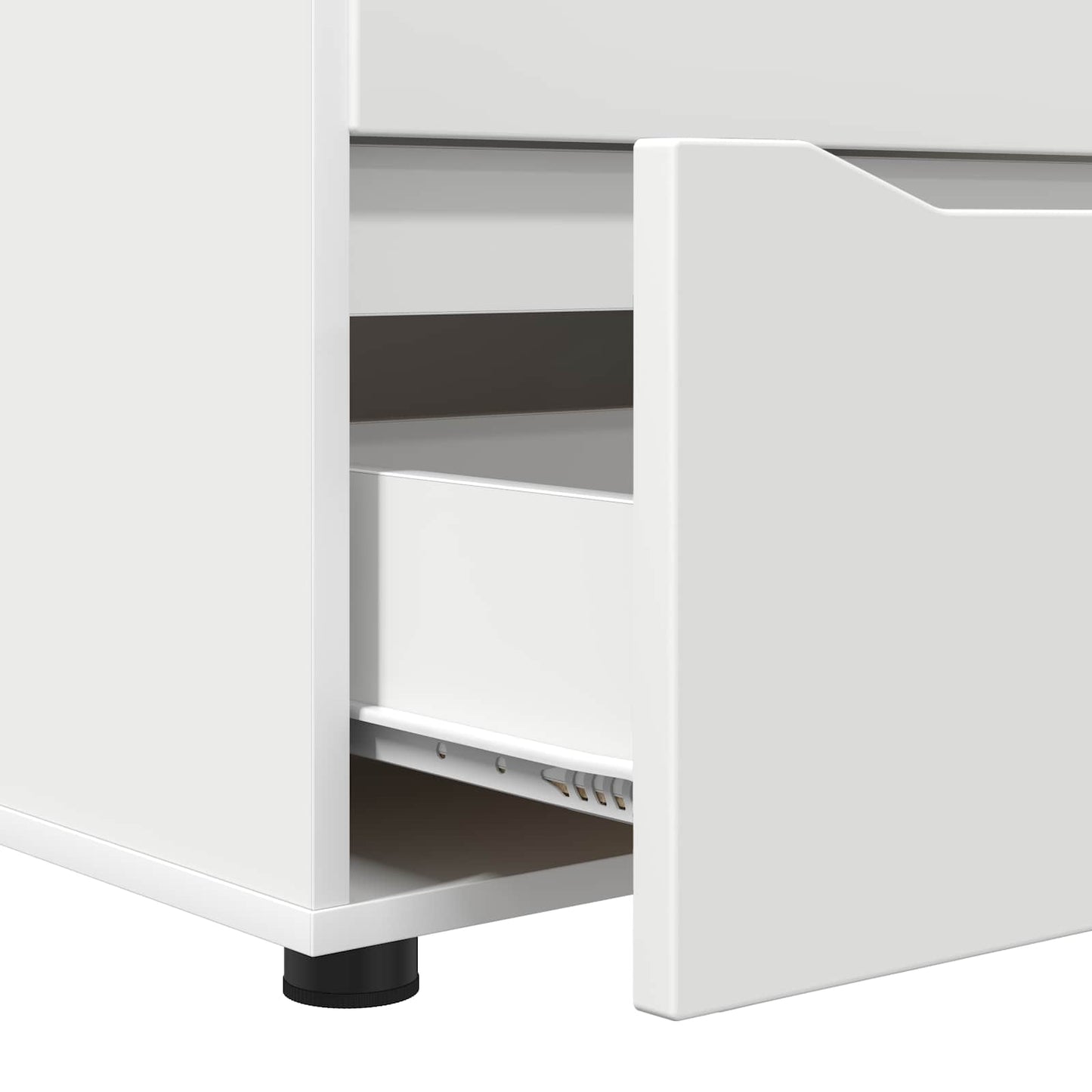 vidaXL Ντουλάπι αποθήκευσης 60 x 48 x 57 εκ Επεξεργασμένο Ξύλο Λευκό