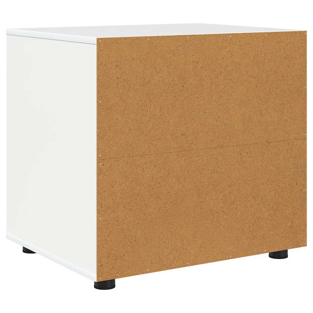 vidaXL Ντουλάπι αποθήκευσης Λευκό 60 x 48 x 57 εκ Επεξεργασμένο ξύλο