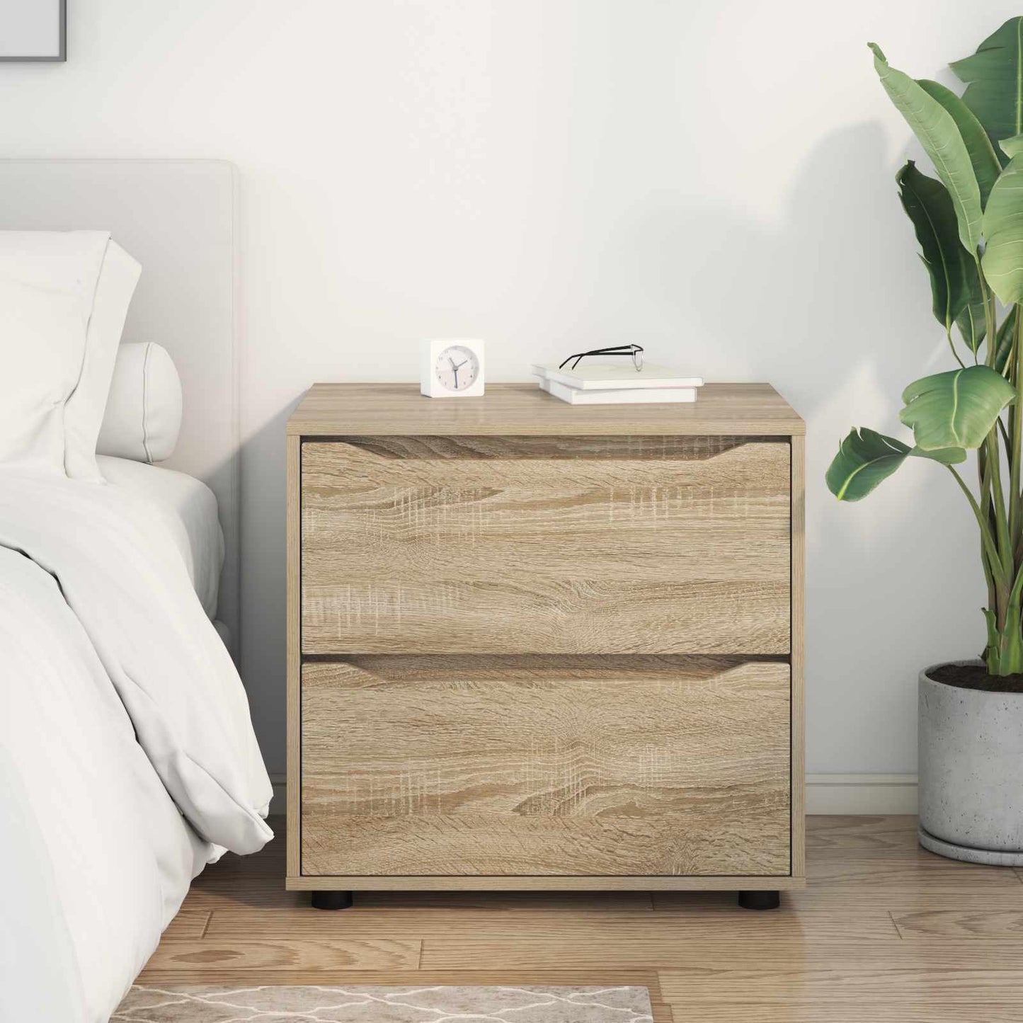 vidaXL Ντουλάπι αποθήκευσης 60 x 48 x 57 εκ Επεξεργασμένο Ξύλο