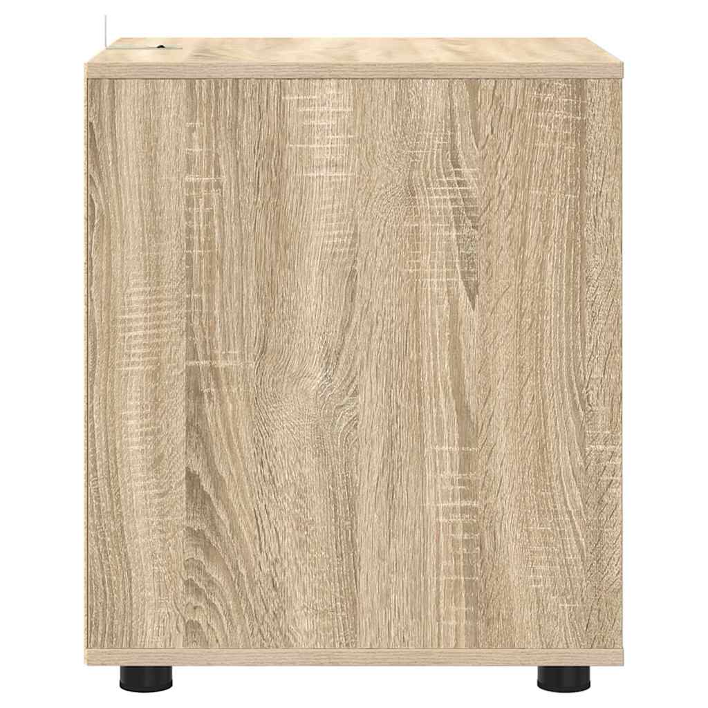 vidaXL Ντουλάπι αποθήκευσης Δρύς Sonoma 40 x 48 x 57 εκ
