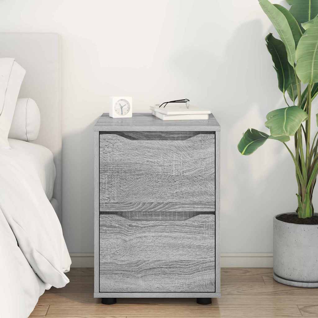 vidaXL Ντουλάπι αποθήκευσης Γκρίζο Σονομα 40 x 48 x 57 εκ