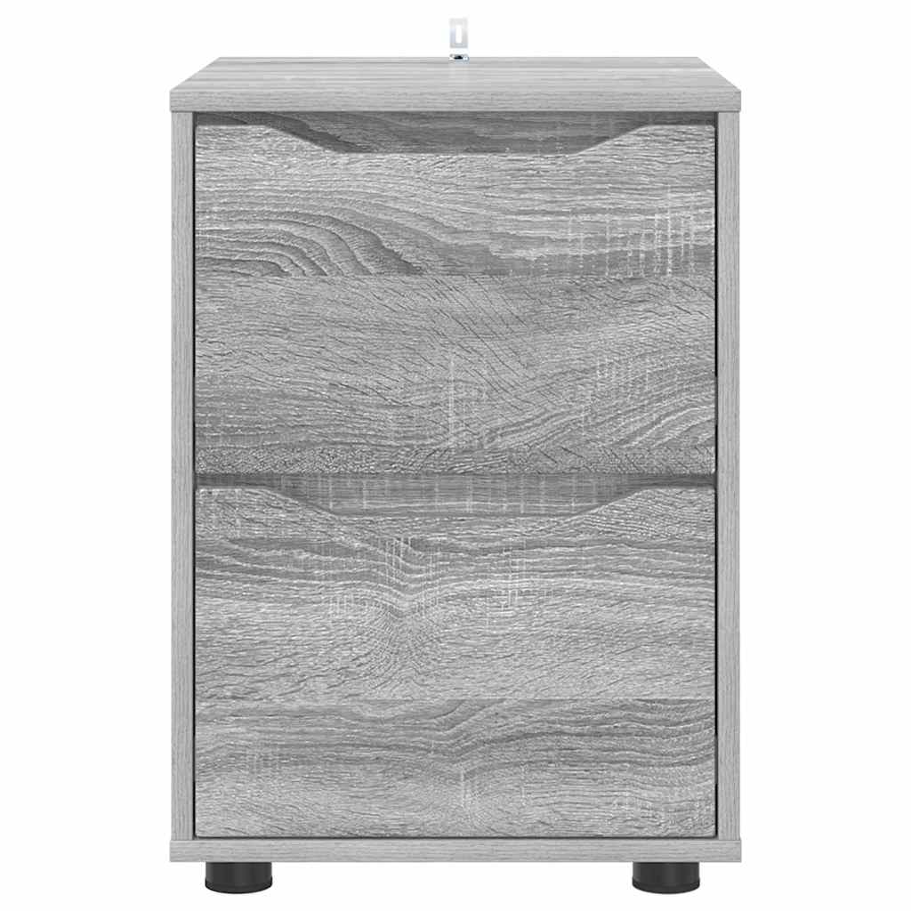 vidaXL Ντουλάπι αποθήκευσης Γκρίζο Σονομα 40 x 48 x 57 εκ
