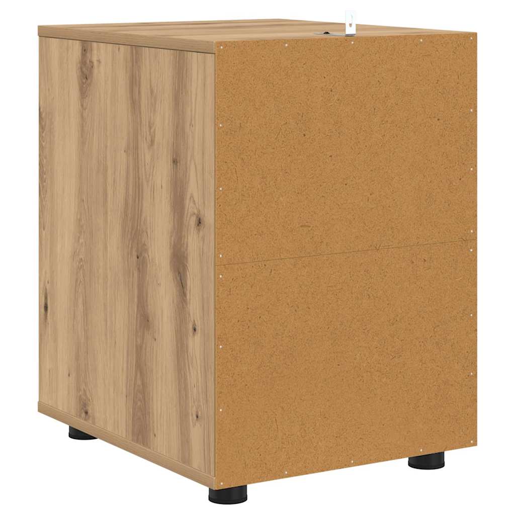 vidaXL Ντουλάπι αποθήκευσης Artisan Oak 40 x 48 x 57 εκ