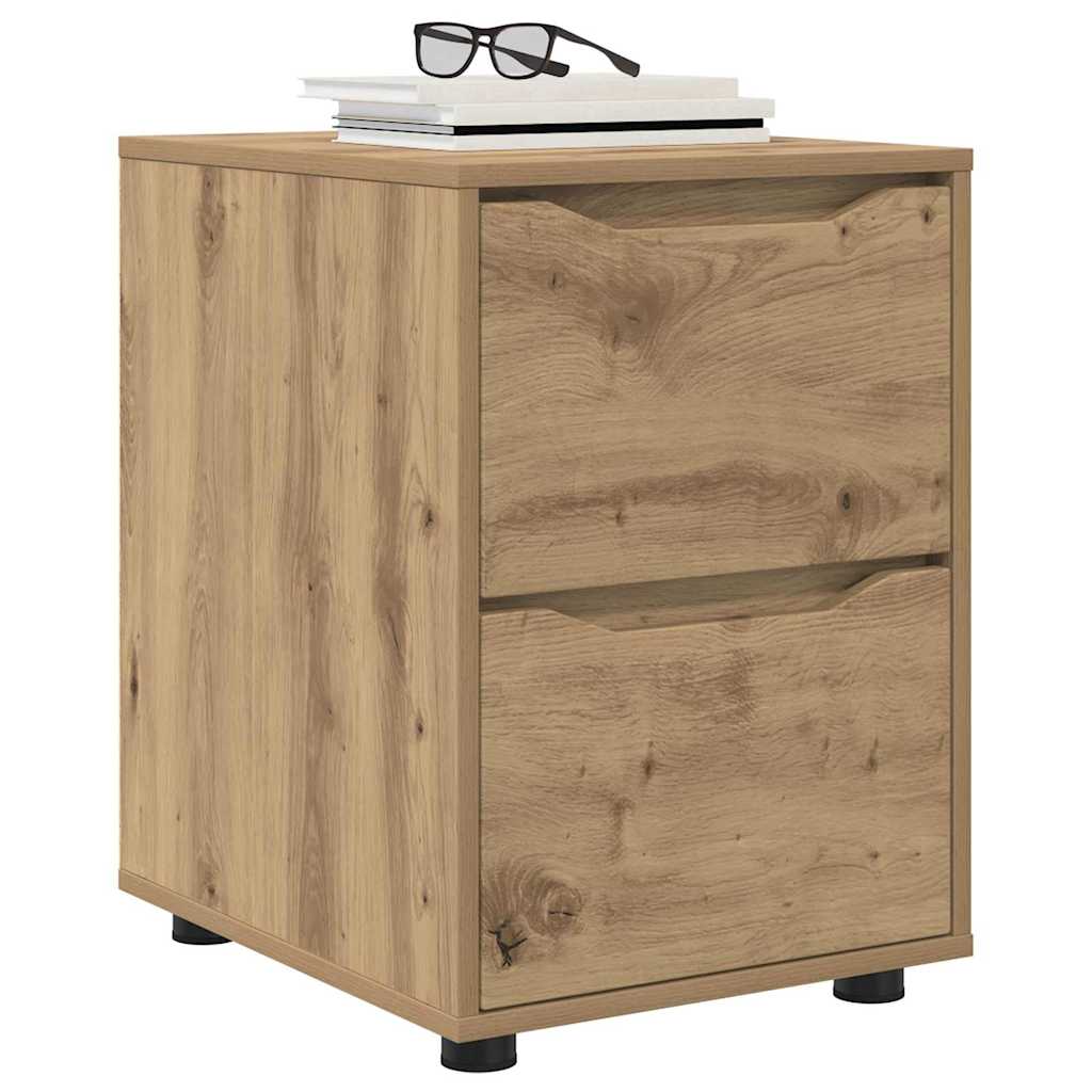 vidaXL Ντουλάπι αποθήκευσης Artisan Oak 40 x 48 x 57 εκ