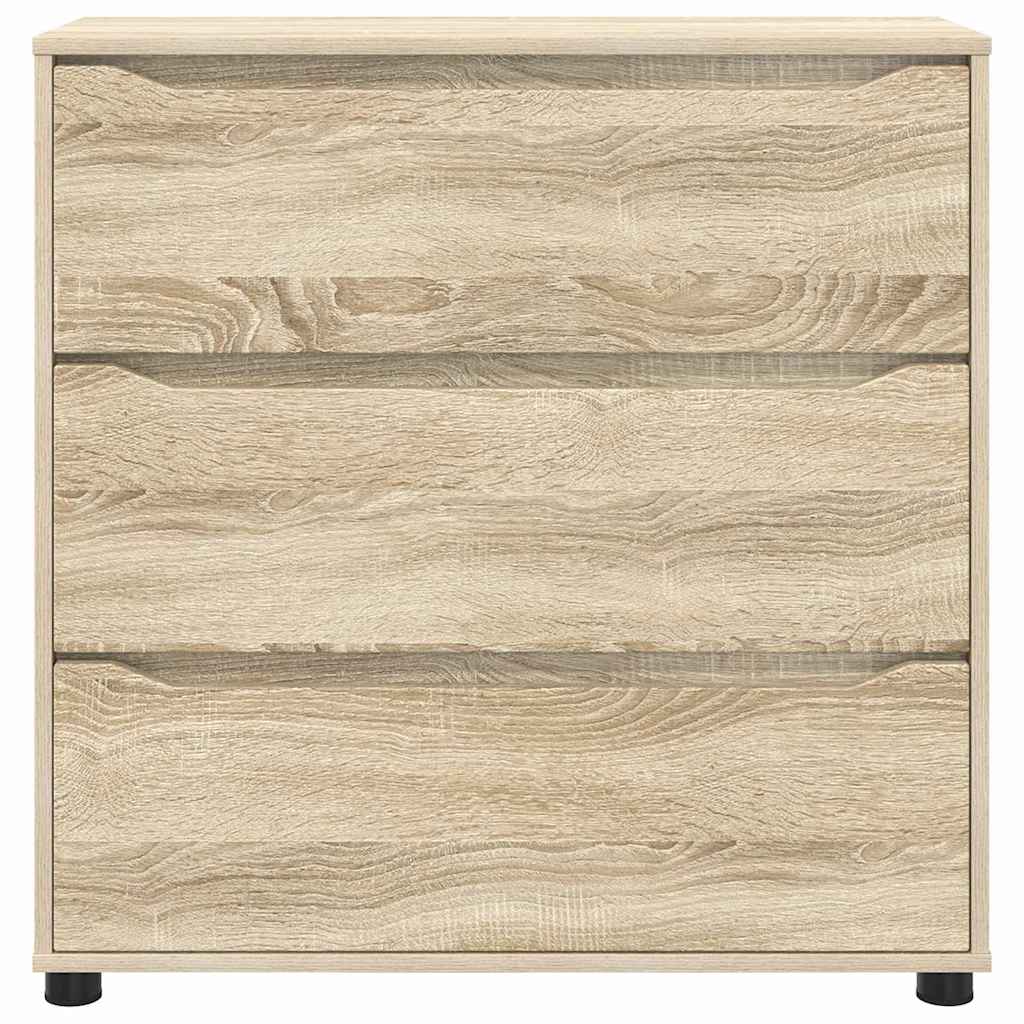 vidaXL Ντουλάπι αποθήκευσης Δρύς Sonoma 80 x 31 x 81 εκ