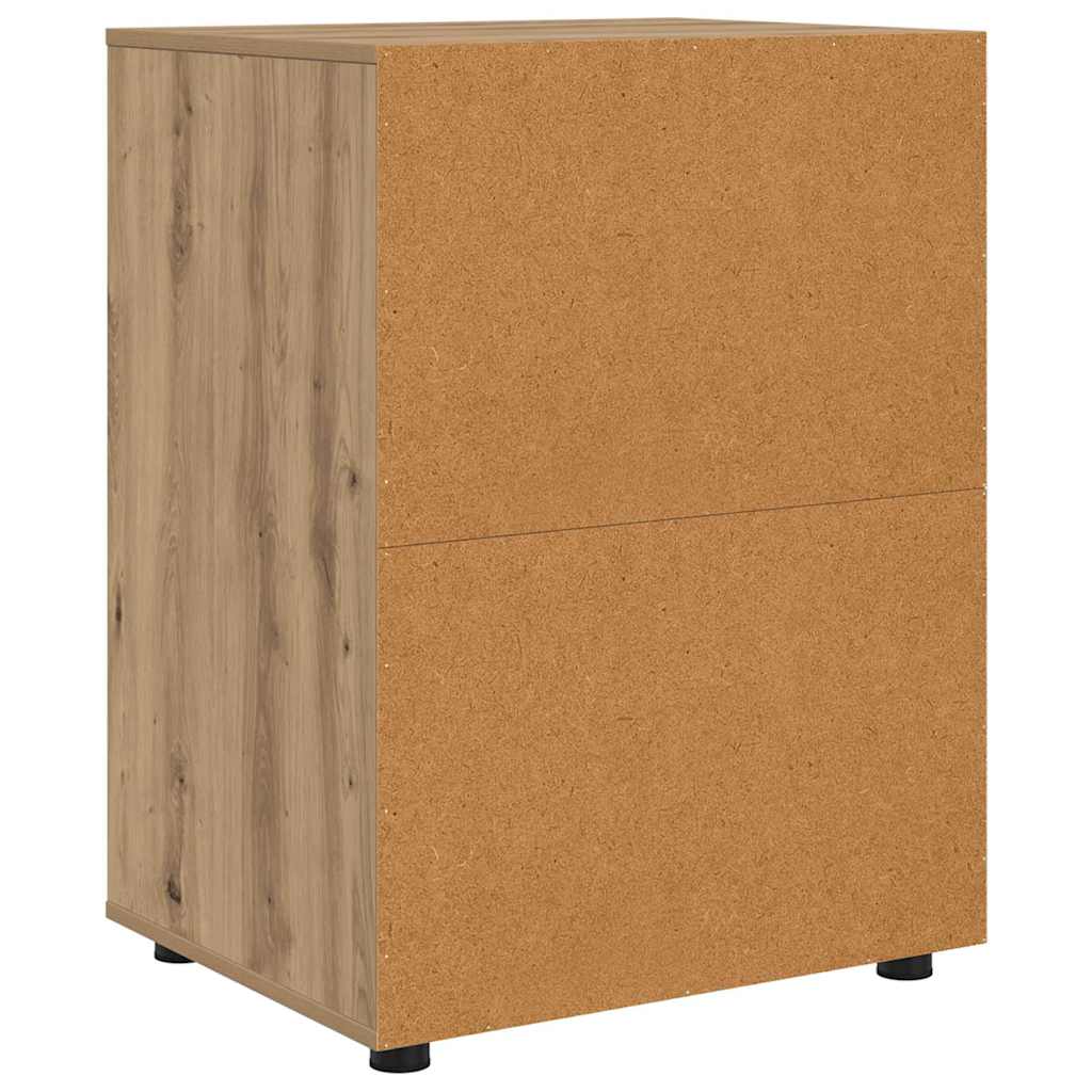 vidaXL Ντουλάπι αποθήκευσης Artisan Oak 60 x 48 x 81 εκ
