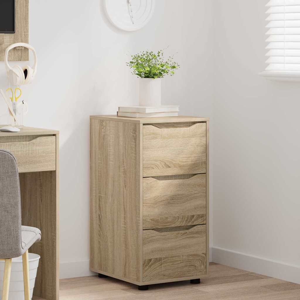 vidaXL Ντουλάπι αποθήκευσης Δρύς Sonoma 40 x 48 x 81 εκ
