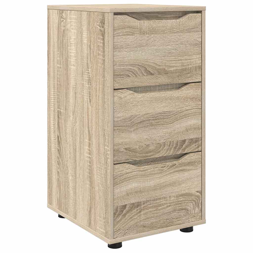 vidaXL Ντουλάπι αποθήκευσης Δρύς Sonoma 40 x 48 x 81 εκ