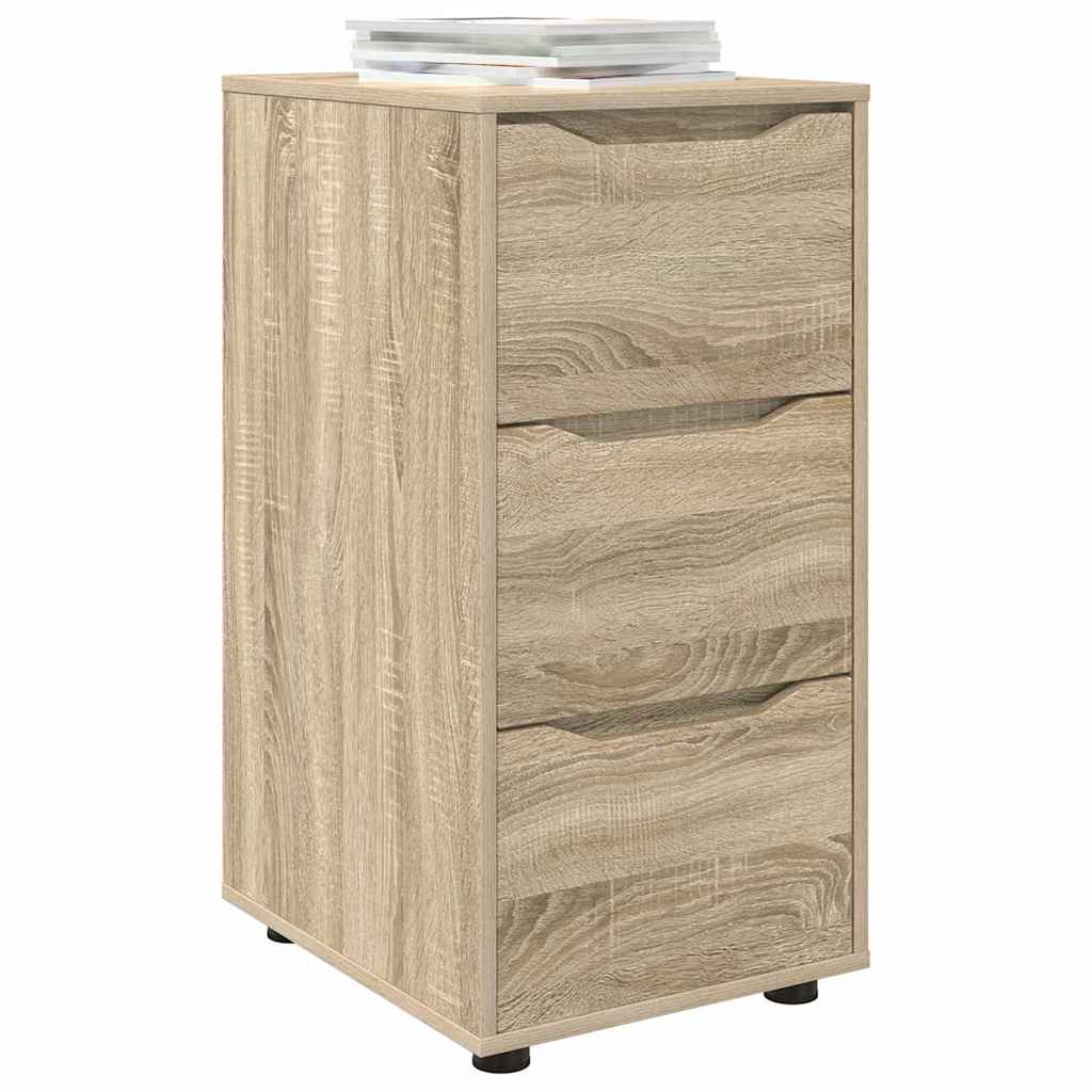 vidaXL Ντουλάπι αποθήκευσης Δρύς Sonoma 40 x 48 x 81 εκ
