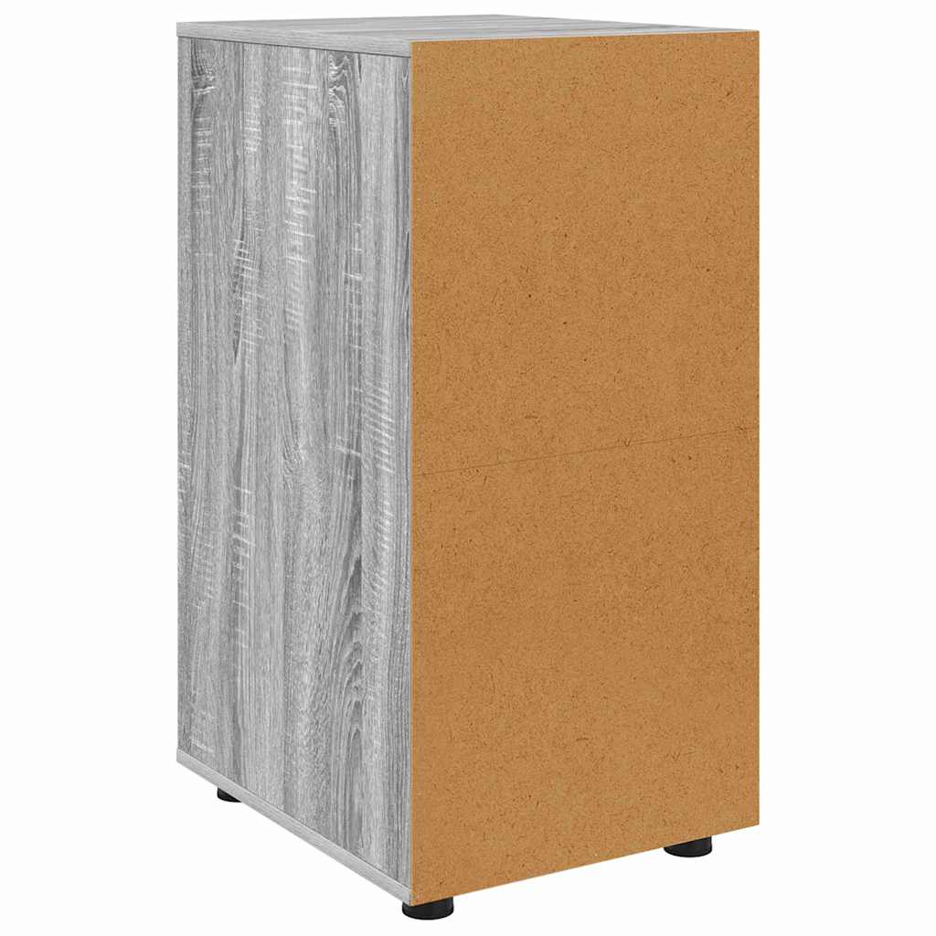 vidaXL Ντουλάπι αποθήκευσης Γκρίζο Σονομα 40 x 48 x 81 εκ