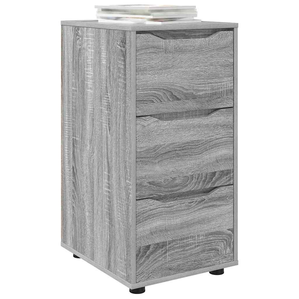 vidaXL Ντουλάπι αποθήκευσης Γκρίζο Σονομα 40 x 48 x 81 εκ