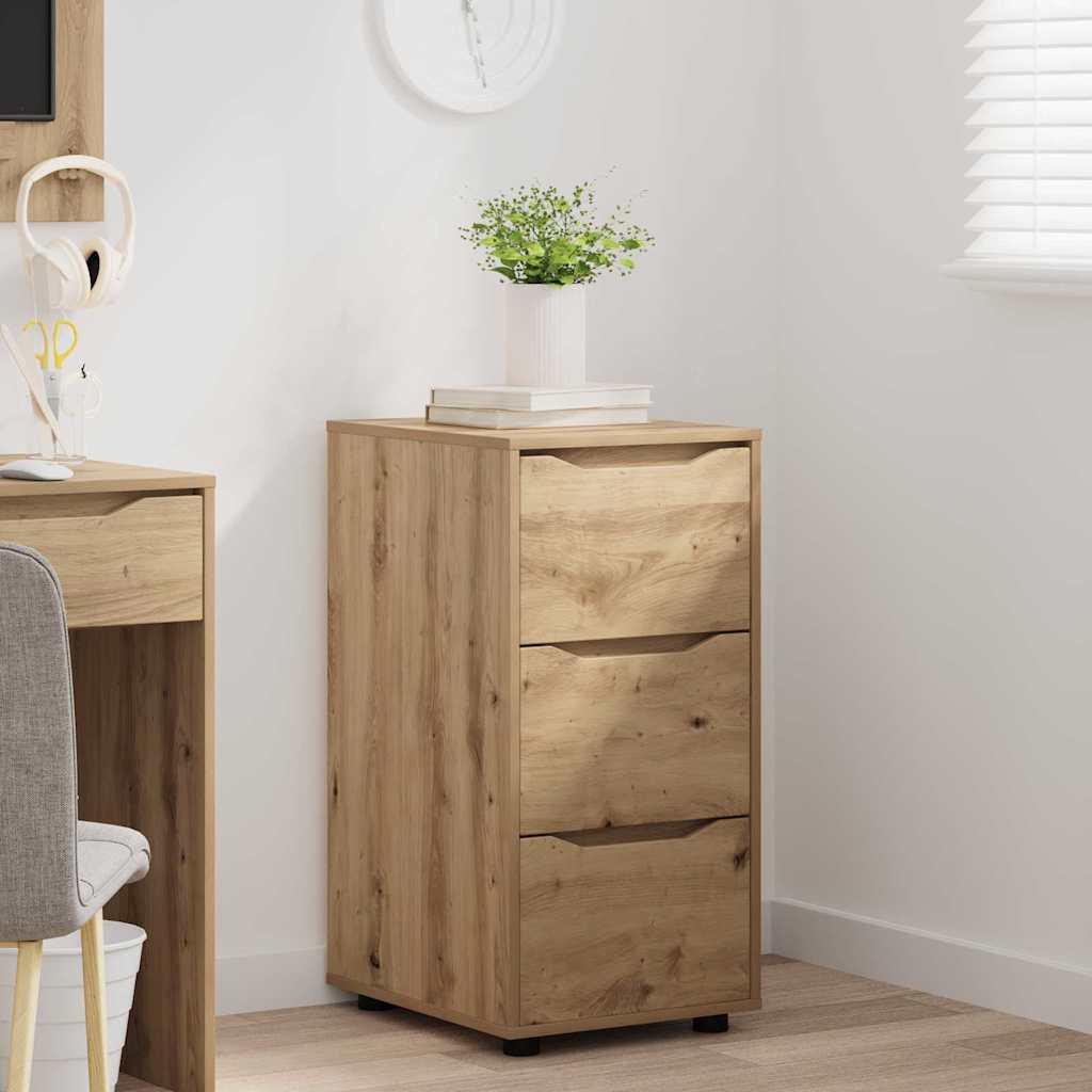 vidaXL Ντουλάπι αποθήκευσης Artisan Oak 40 x 48 x 81 εκ