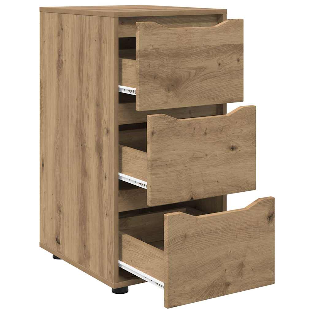 vidaXL Ντουλάπι αποθήκευσης Artisan Oak 40 x 48 x 81 εκ