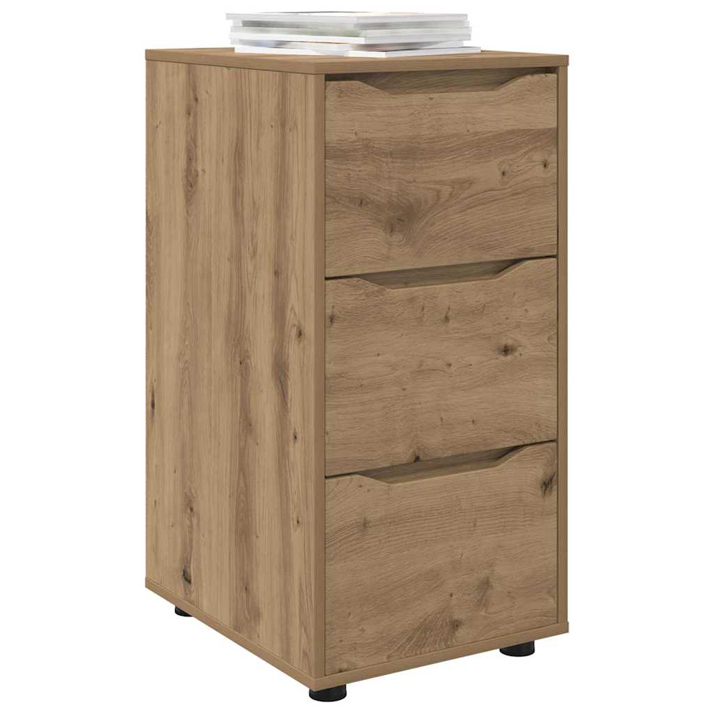 vidaXL Ντουλάπι αποθήκευσης Artisan Oak 40 x 48 x 81 εκ