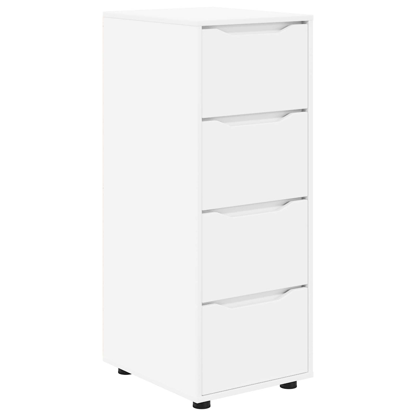 vidaXL Ντουλάπι αποθήκευσης 40 x 48 x 105 εκ Επεξεργασμένο Ξύλο Λευκό