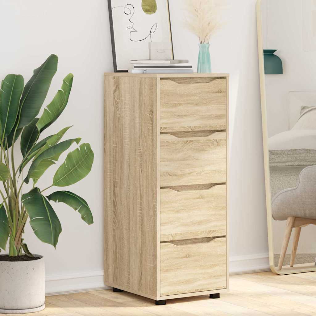vidaXL Ντουλάπι αποθήκευσης Δρύς Sonoma 40 x 48 x 105 εκ