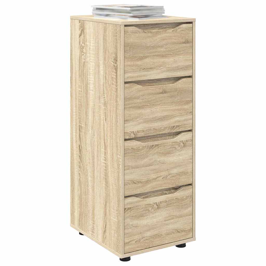 vidaXL Ντουλάπι αποθήκευσης Δρύς Sonoma 40 x 48 x 105 εκ