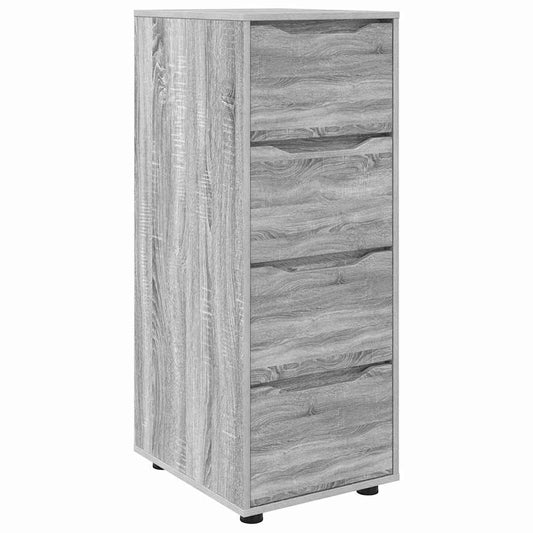 vidaXL Ντουλάπι αποθήκευσης Γκρίζο Σονομα 40 x 48 x 105 εκ