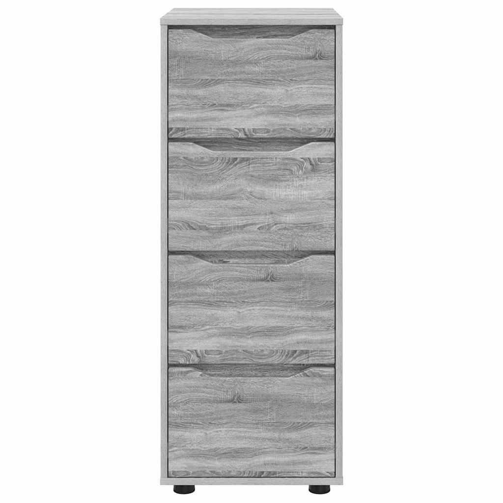 vidaXL Ντουλάπι αποθήκευσης Γκρίζο Σονομα 40 x 48 x 105 εκ