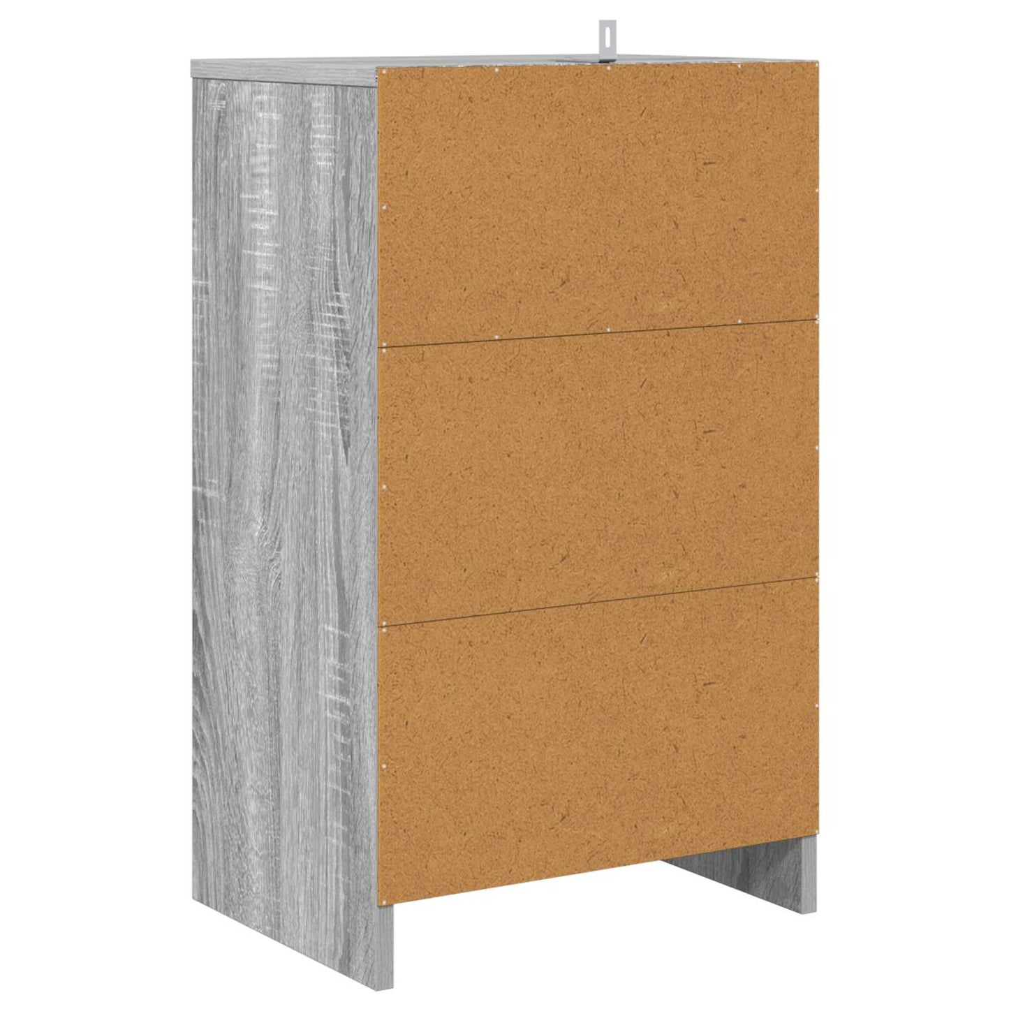 vidaXL Κομοδίνα 2 τμχ. Γκρίζο Σονομα 40 x 30 x 467 εκ