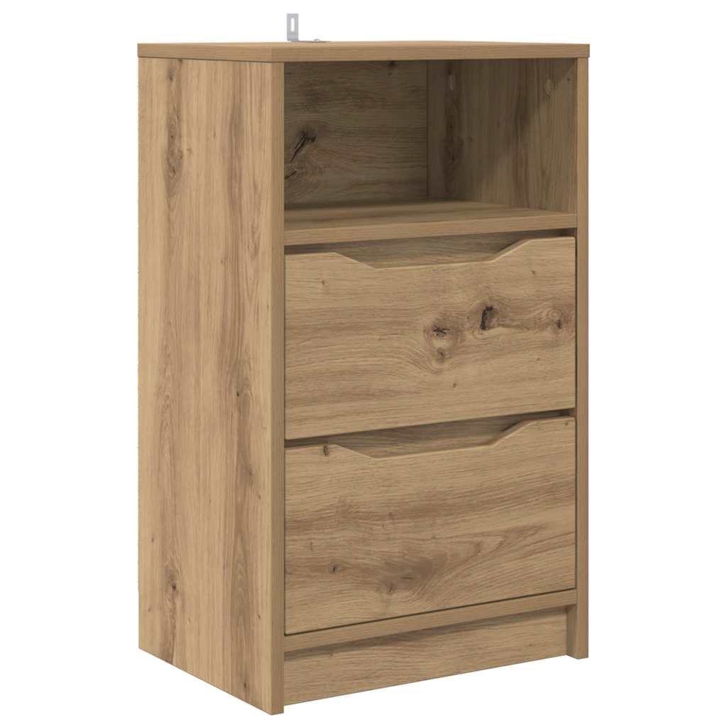 vidaXL Κομοδίνο Artisan Oak 40 x 30 x 467 εκ Επεξεργασμένο ξύλο