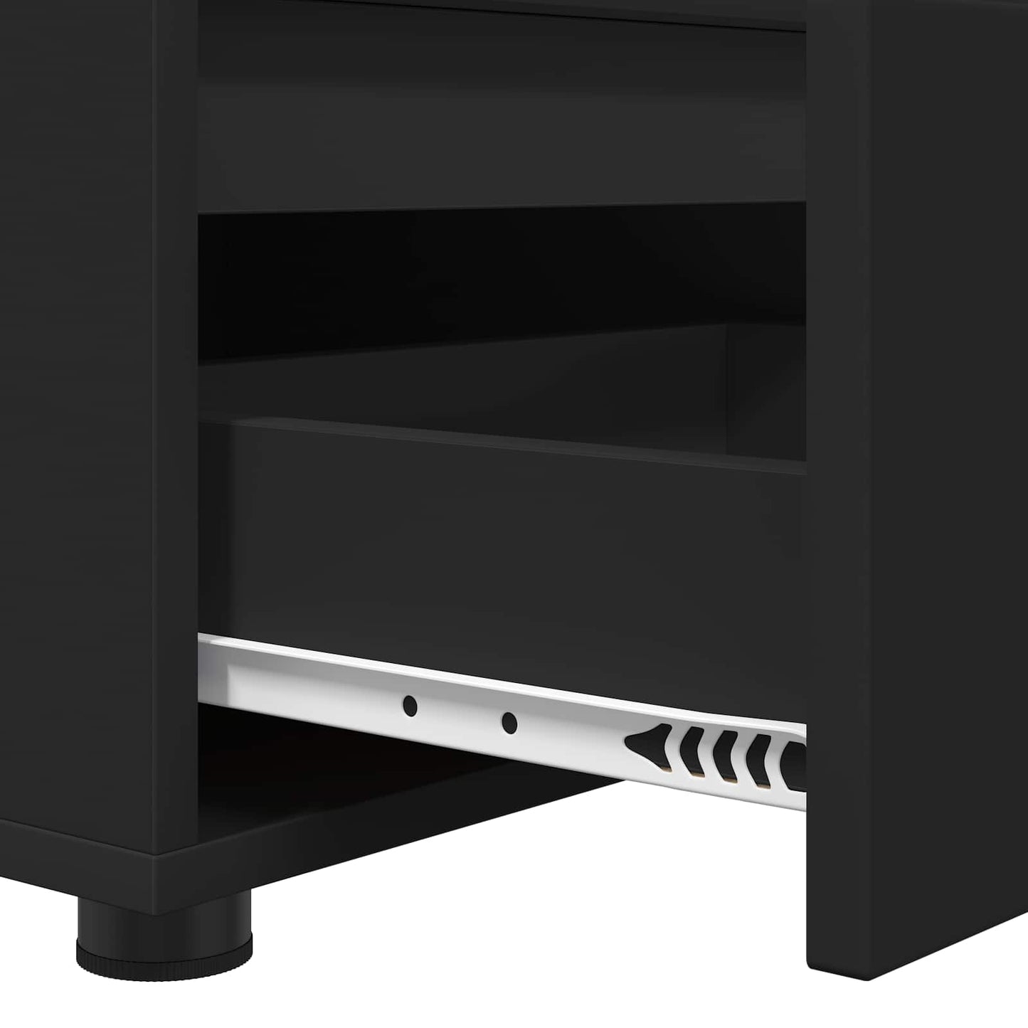 vidaXL Ντουλάπι TV 100 x 48 x 43 εκ. Μαύρο Επεξεργασμένο Ξύλο