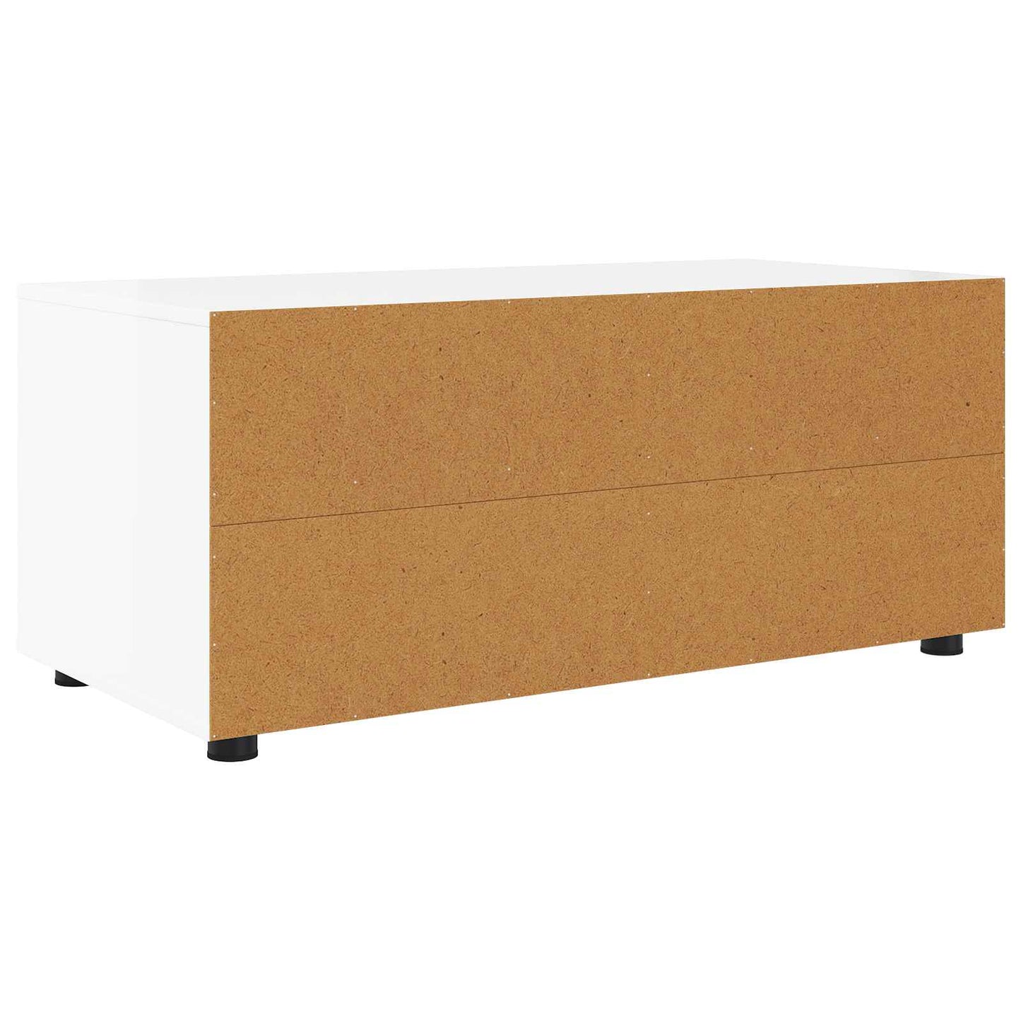 vidaXL Ντουλάπι TV 100 x 48 x 43 εκ. Υψηλής γυαλάδας λευκό