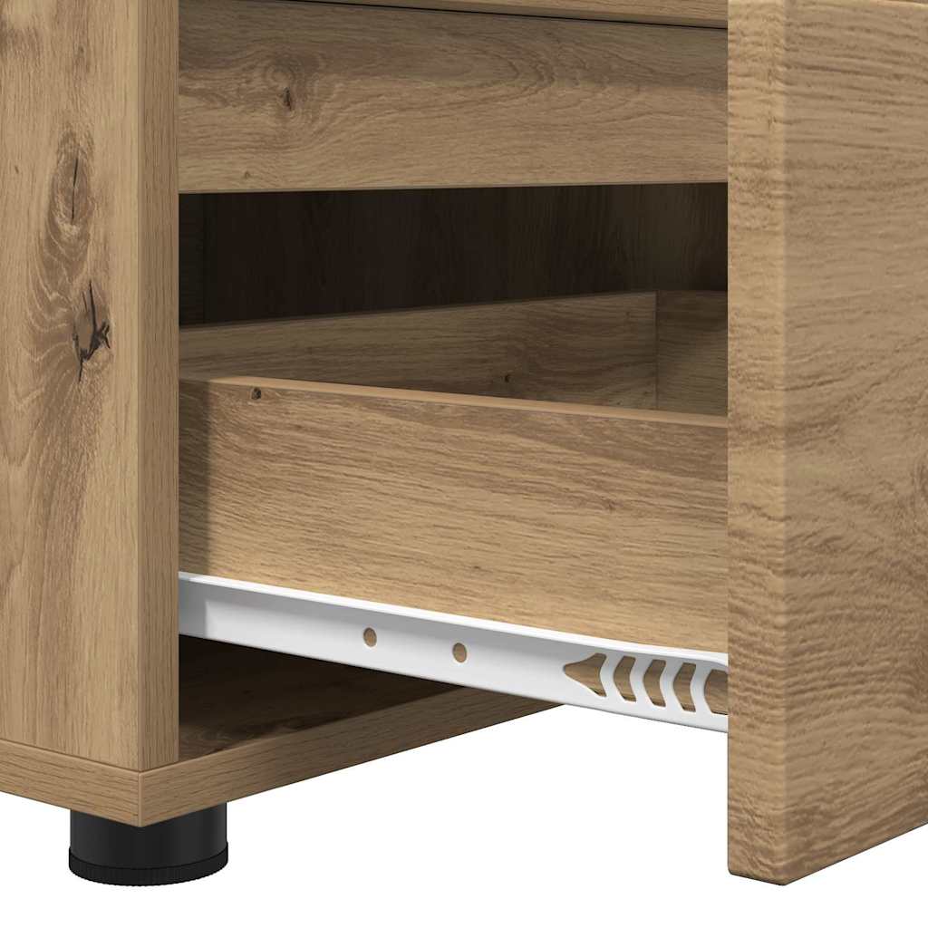 vidaXL Ντουλάπι TV Artisan Oak 100 x 48 x 43 εκ. Επεξεργασμένο ξύλο