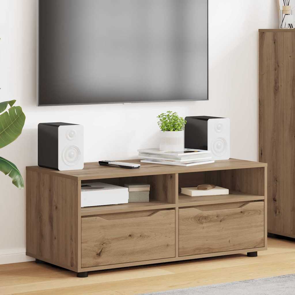 vidaXL Ντουλάπι TV Artisan Oak 100 x 48 x 43 εκ. Επεξεργασμένο ξύλο