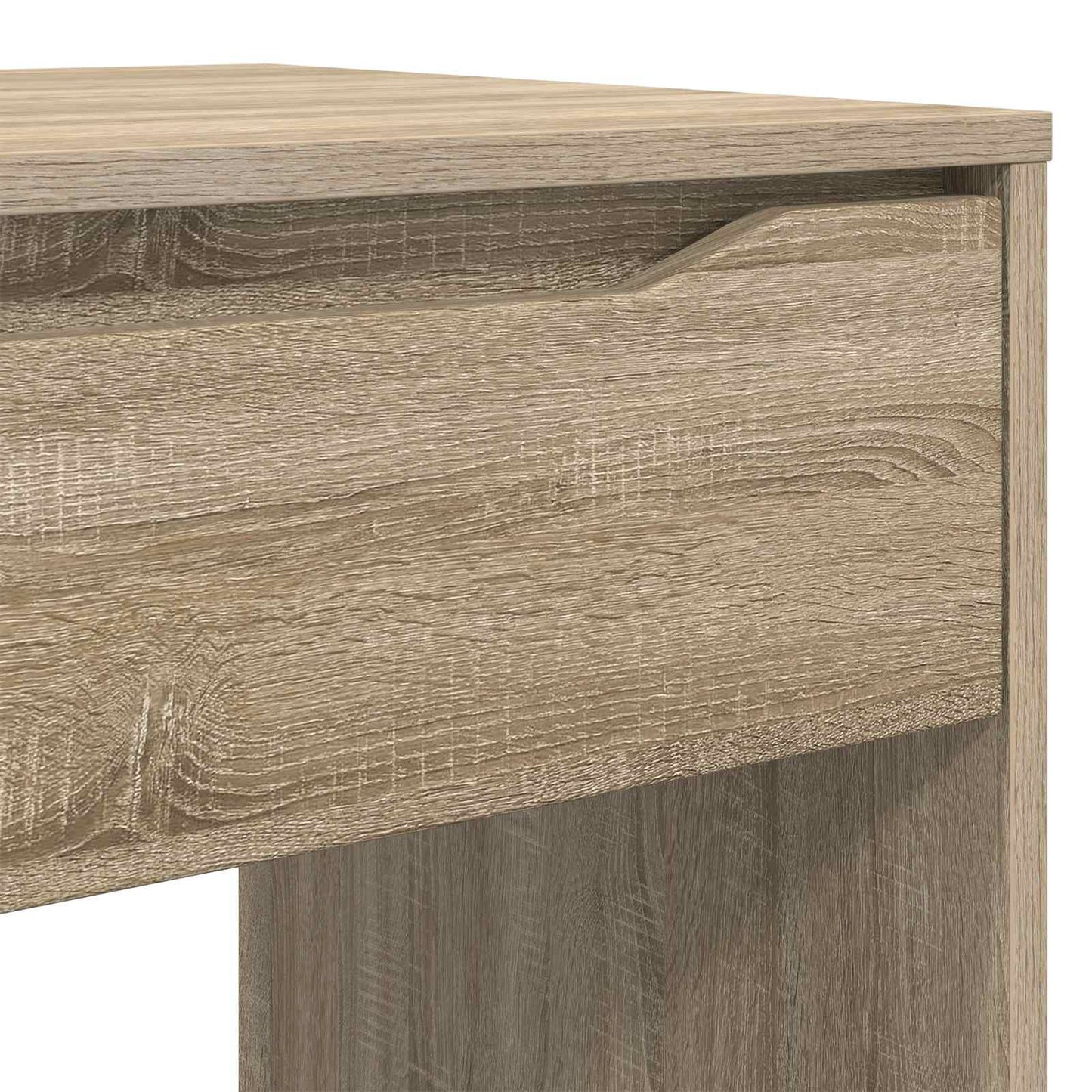 vidaXL Γραφείο με συρτάρι με αποθήκευση Δρύς Sonoma 100 x 50 x 78 εκ