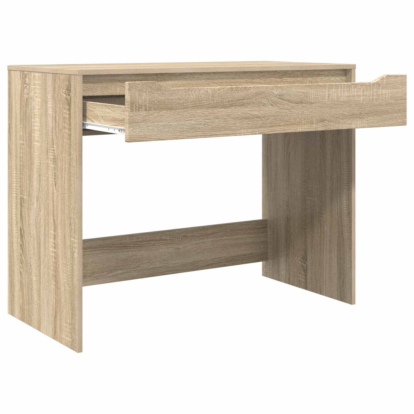 vidaXL Γραφείο με συρτάρι με αποθήκευση Δρύς Sonoma 100 x 50 x 78 εκ